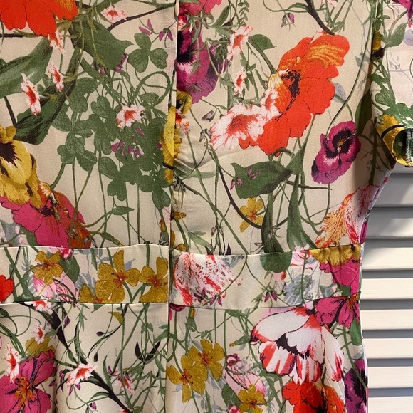 NorthStyle Dress Spring Floral Chiffon Hi Low Hem 6/8 EUC - Picture 8 of 11